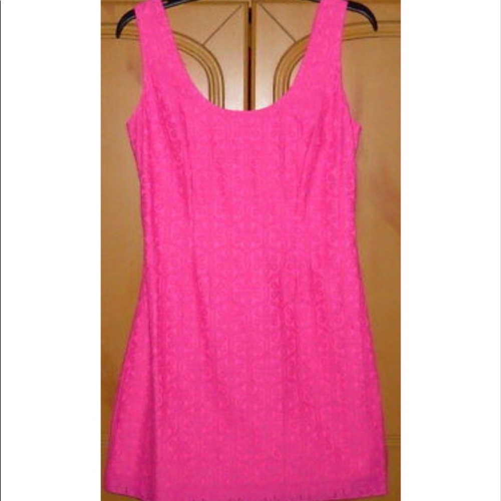 Pink Lilly Pulitzer dress